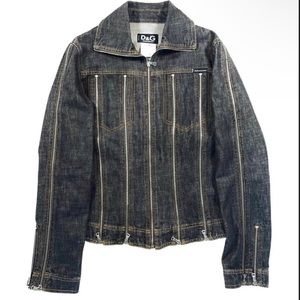 Dolce & Gabbana runway jean jacket, Size M
